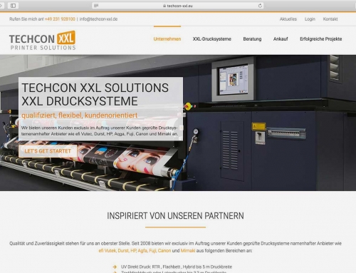 New Website – TECHCON-XXL is responsive now